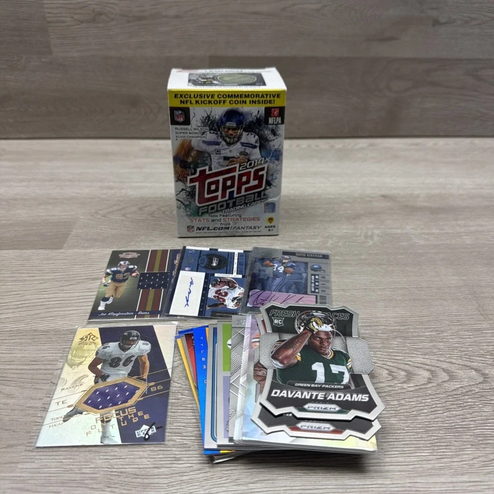 Topps 2014 NFL‎ Football Trading Card Box - 20 Cards Total Football  Fantasy